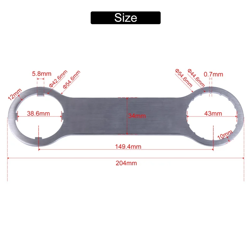 Chiave in acciaio al carbonio per kit motore Bafang strumenti per biciclette elettriche per parti di strumenti BBS01 BBS01B BBS02 BBS02B BBSHD E-bike