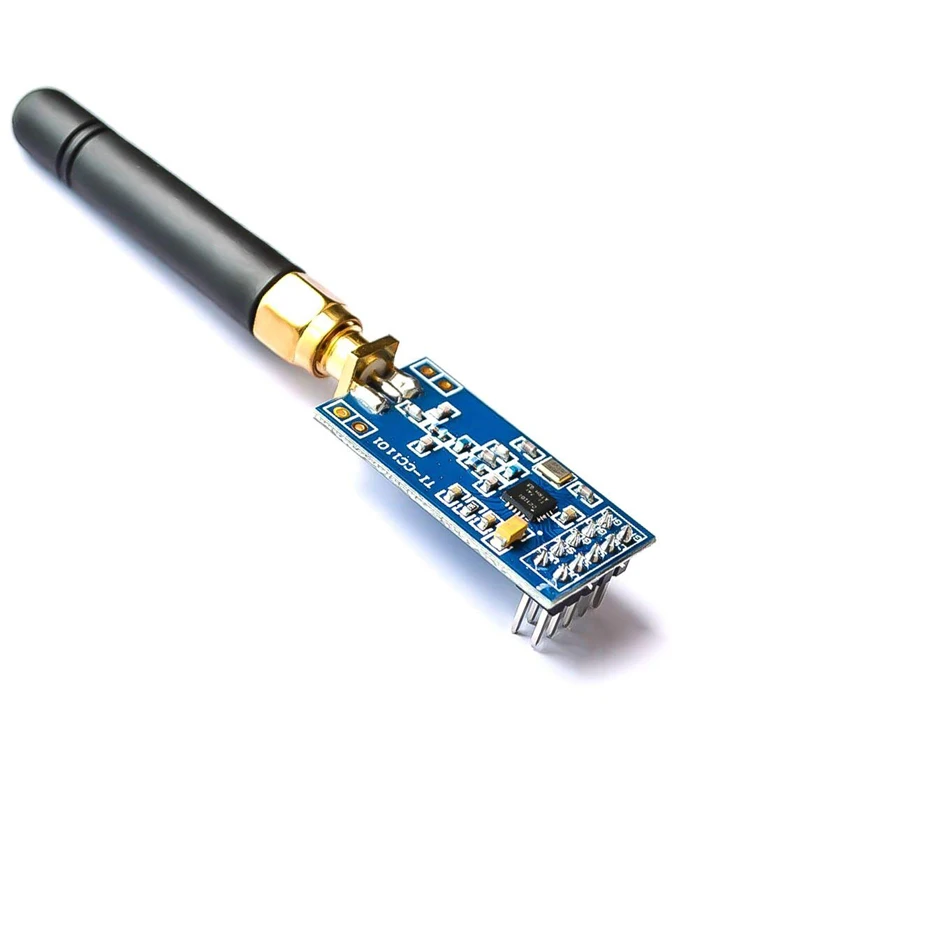 C1101 Wireless Module With SMA Antenna Wireless Transceiver Module For Arduino 433MHZ