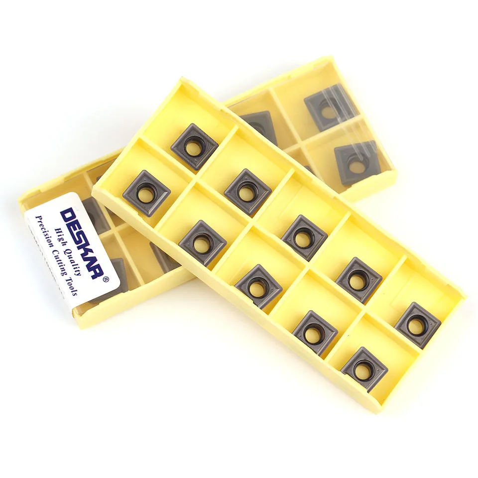 DESKAR SPMG050204 SPMG060204 SPMG070308 SPMG090408 SPMG110408 TG LF6018 U เจาะคาร์ไบด์ใบมีดสำหรับสแตนเลสการประมวลผล