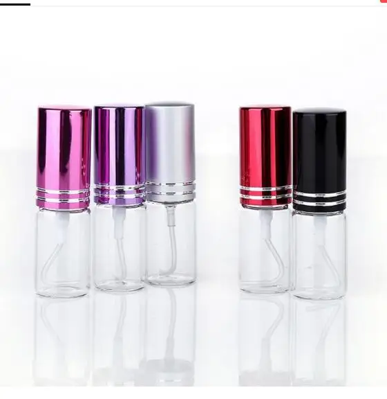 5ML 10ml Glass Refillable Portable Spray Perfume Bottles Atomizer Travel Empty Perfume Sample Container