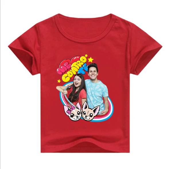 Summer Cotton Cartoon Me Contro Te Girls Tops Fashion Clothes Kids Shirts Baby Boys Short Sleeve T Shirts Children Clothing Tees