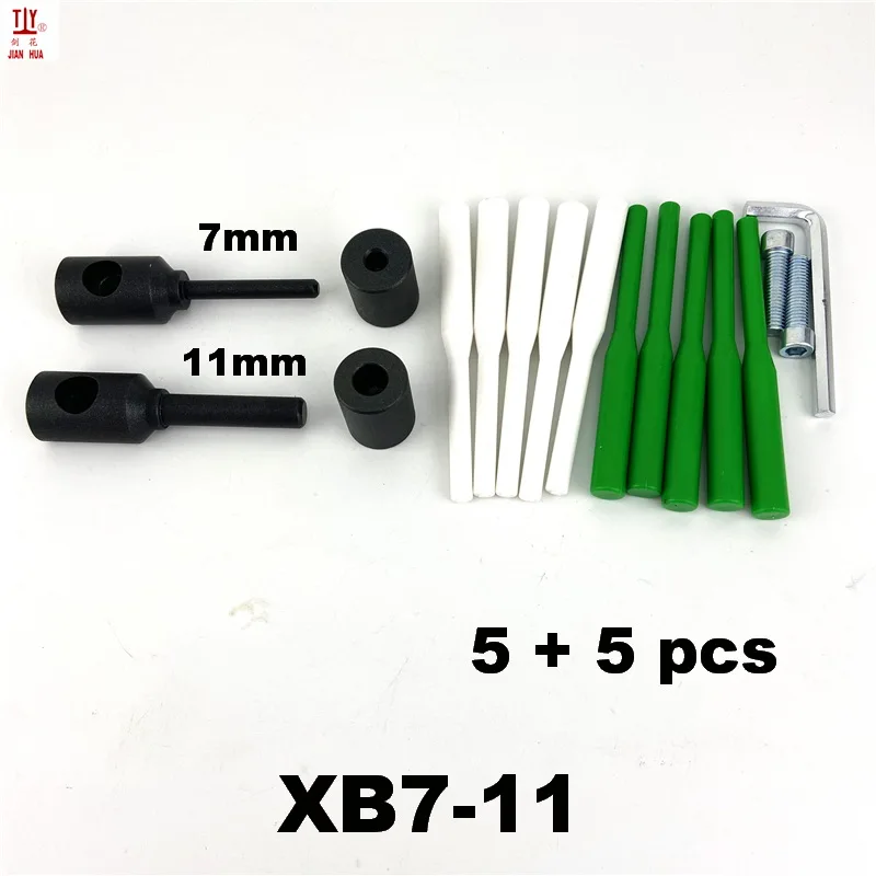 

Black Non-Stick 7-11mm Plumbing PPR Water Pipe Repair Tools Repair Loopholes Plastic Pipe Welding Parts Die Head Welding Mold