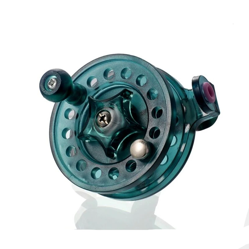 Fonoun Mini Fly Fishing Line Reel with Brake 6cm FBD60