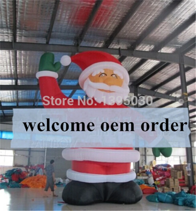 1pc 6M  Santa Claus Design Inflatable Arch,Inflatable Christmas Arch