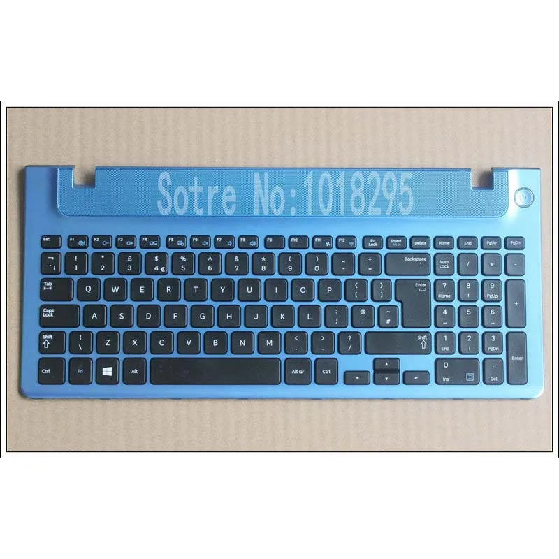 New UK laptop keyboard with frame for samsung 355V5C 350V5C 355 V5X UK keyboard layout