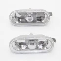 2pcs Side Marker For VW Caddy 2004 2005 2006 2007 2008 Car-Styling Turn Signal Indicator Light Lamp Repeater Without Bulbs