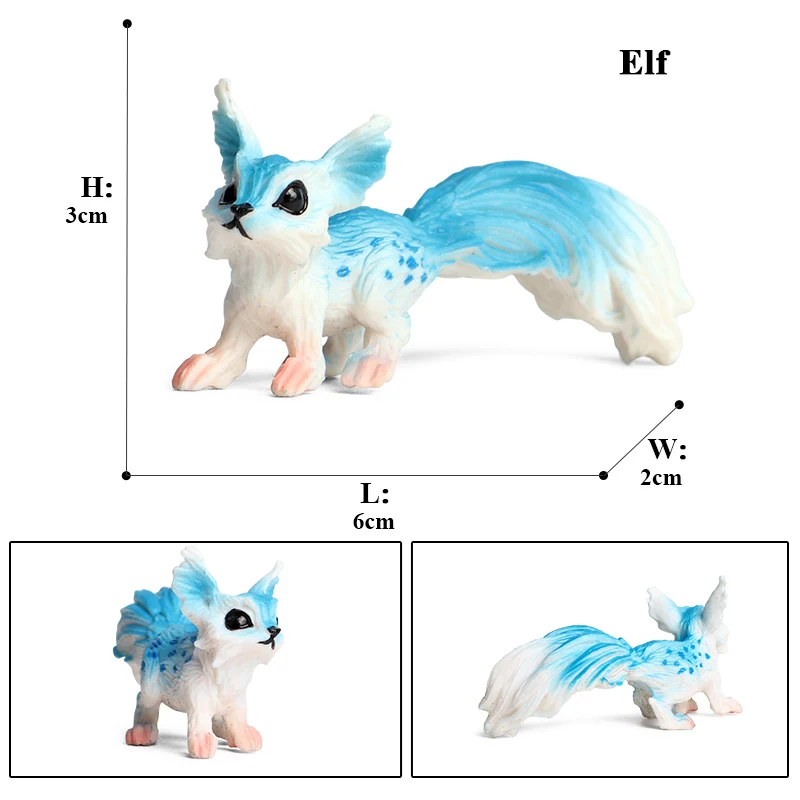 Oenux Original Echte Märchen Fliegen Pferd Simulation Tier Mythische Elfen Elf Pegasus Action-figuren Modell PVC Nette Kinder Spielzeug – Detail 17