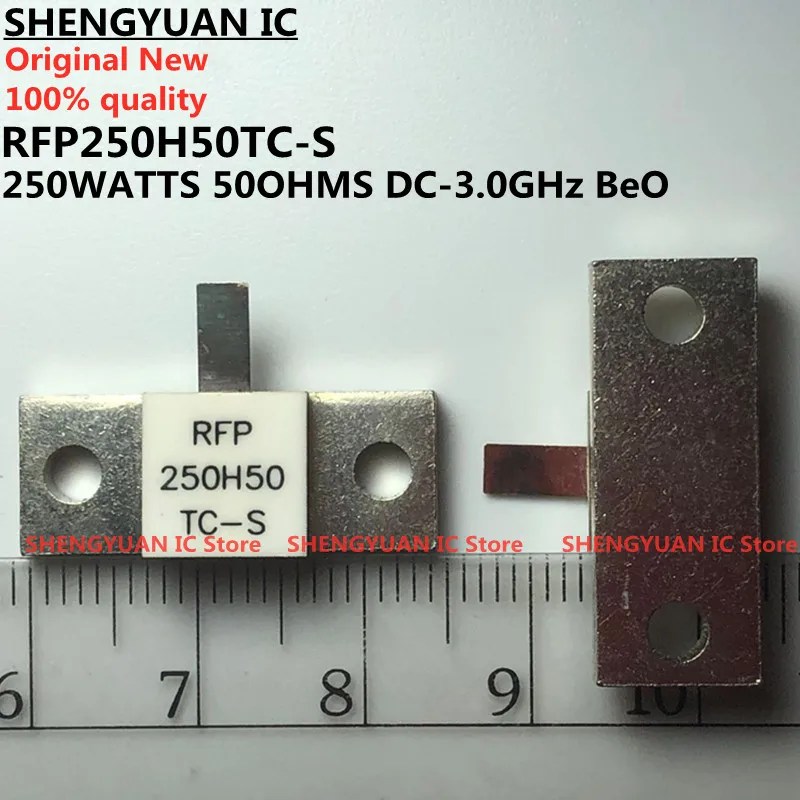 

1Pcs FLANGED TERMINATION RFP250H50TC-S 250H50TC-S 250H50 TC-S 250-50 250WATTS 50OHMS DC-3.0GHz BeO 250 W 50 OHMS 250-50TC new