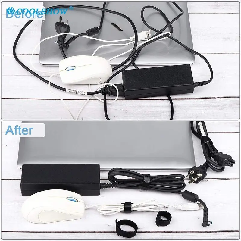 Многоразовый USB-кабель для передачи данных, ремни для управления кабельными стяжками, линия обмотки 15 см, органайзер для кабеля, намотка проводов, держатель кабеля для камеры телефона