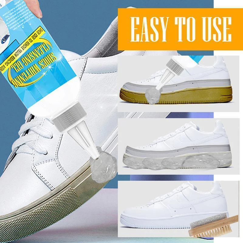 Shoes Whitening Cleansing Gel Shoe Fast Acting Cleaner Foaming Stain Shoes Whitening Cleansing Gel Remover For Shoes DJA88