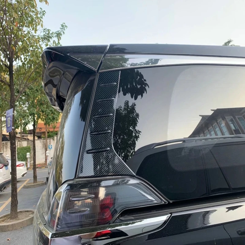

For Toyota Alphard Vellfire 30 2016-2019 Car Exterior Accessories C Pillar Trim Rear Window Quarter Cover Garnish