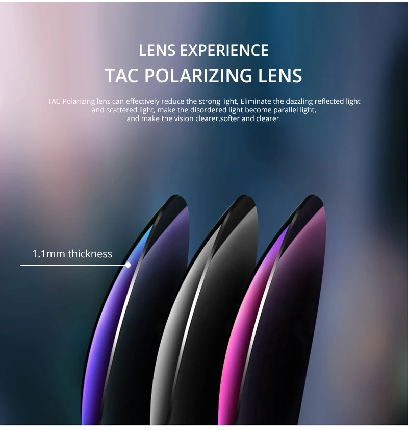 KDEAM VIP Bieten Ultra Licht Rechteckigen Polarisierte Und Photochrome Sonnenbrille Männer – Detail 3