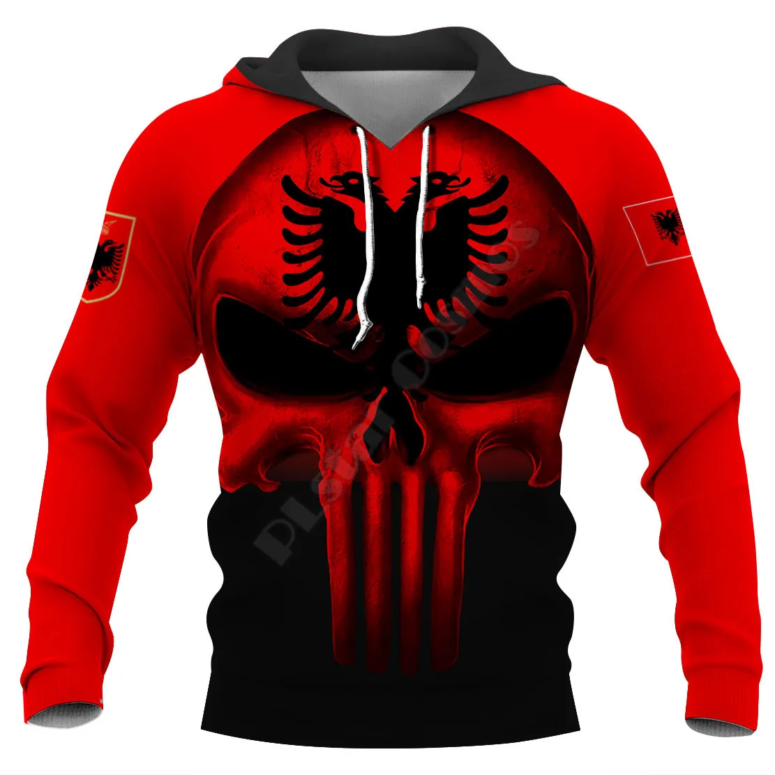 Albanian hoodies 3D Printed Hoodies Fashion Pullover Men For Women Sweatshirts Sweater Cosplay Costumes