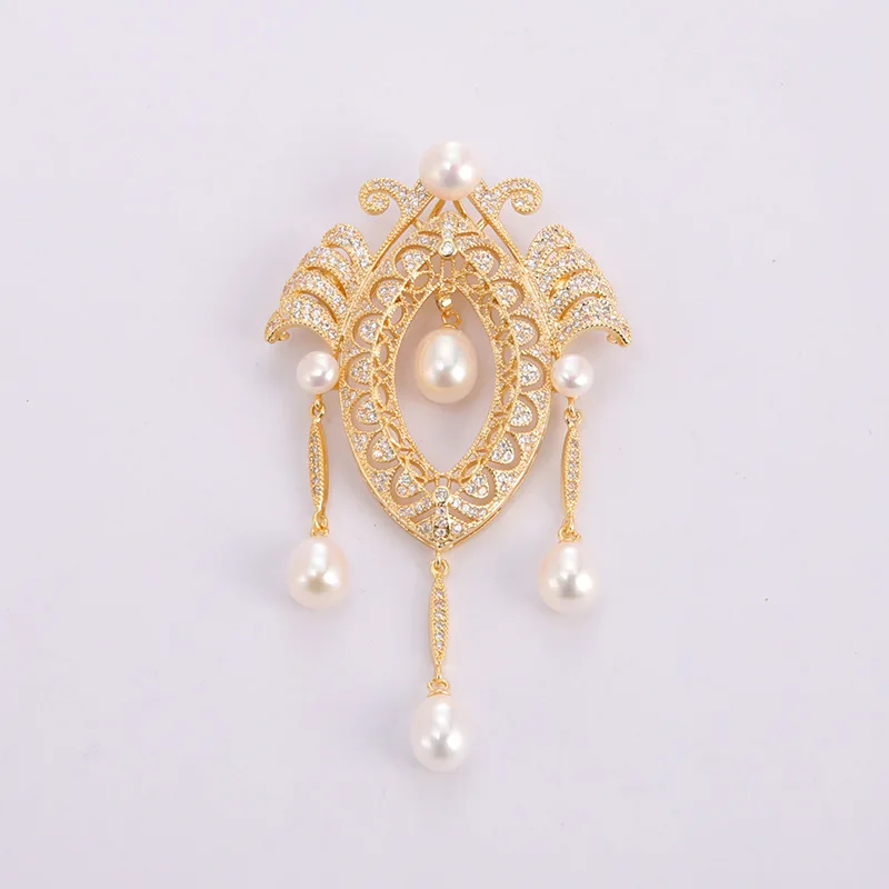 Beautiful Cubic Zirconia Connector DIY Fine Jewellery Making For Brooches