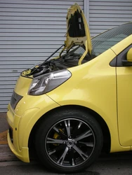 Für 2008-2016 Toyota iQ KGJ10/NGJ10/NUJ10 Front Hood Bonnet Ändern Gas Streben Carbon Faser Frühjahr dämpfer Lift Unterstützung Absorber