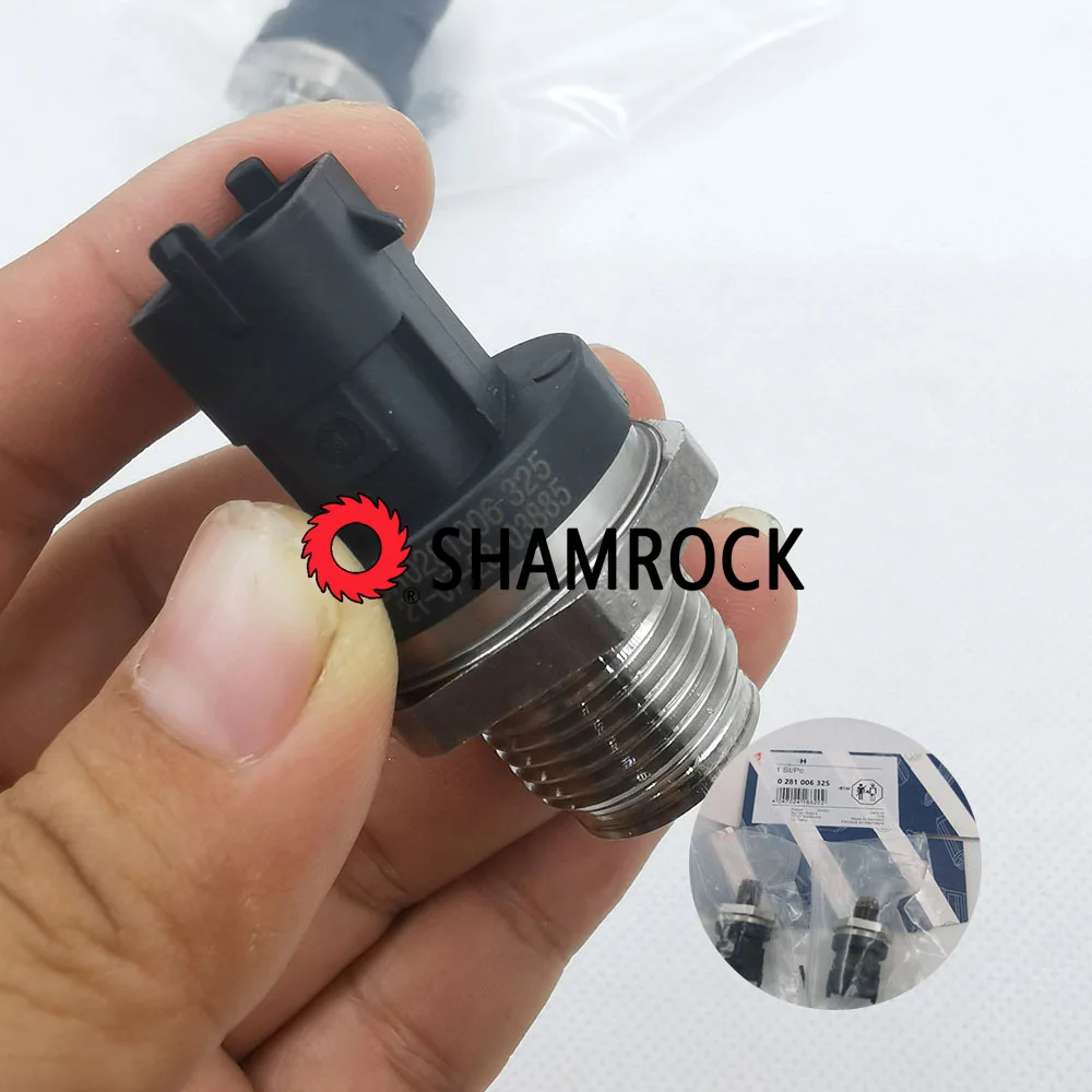 Original Fuel Rail Pressure Sensor Common Regulator OEM 0281006325 2T2906051B FFORD IVVECO VVW Constellation Delivery DDODGE