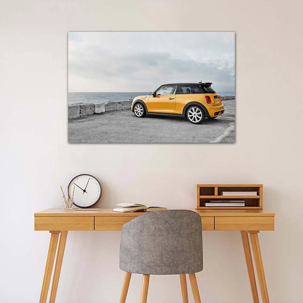 Car Poster Mini Cooper S Wallpaper HD Prints Canvas Painting Wall art Picture Home Decorations