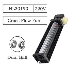 1PCS Gdstime AC 220V HL30190 Cross Flow Fan 270mmX50mmX48mm 12W Cooler Fan