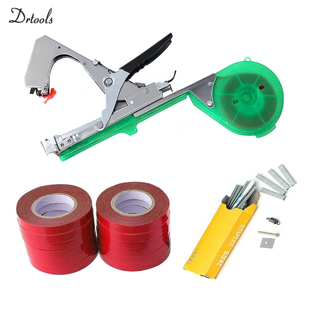 Garden Tools Tying Machine Tape Tool Garter Plants Plant Tying Machine Minced Vegetables Tomatoes and Cucumbers for Garden