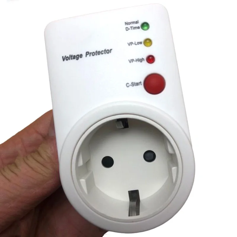 Interruptor de voltaje automático para seguridad del hogar, relé de protección de bajo voltaje y corriente, 16A, 220V, 3500W