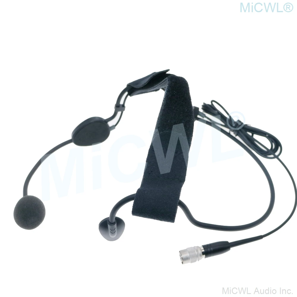 Кардиоидный петличный микрофон-гарнитура для беспроводной системы BodyPack Audio-Technica, всенаправленный микрофон для наушников MiCWL