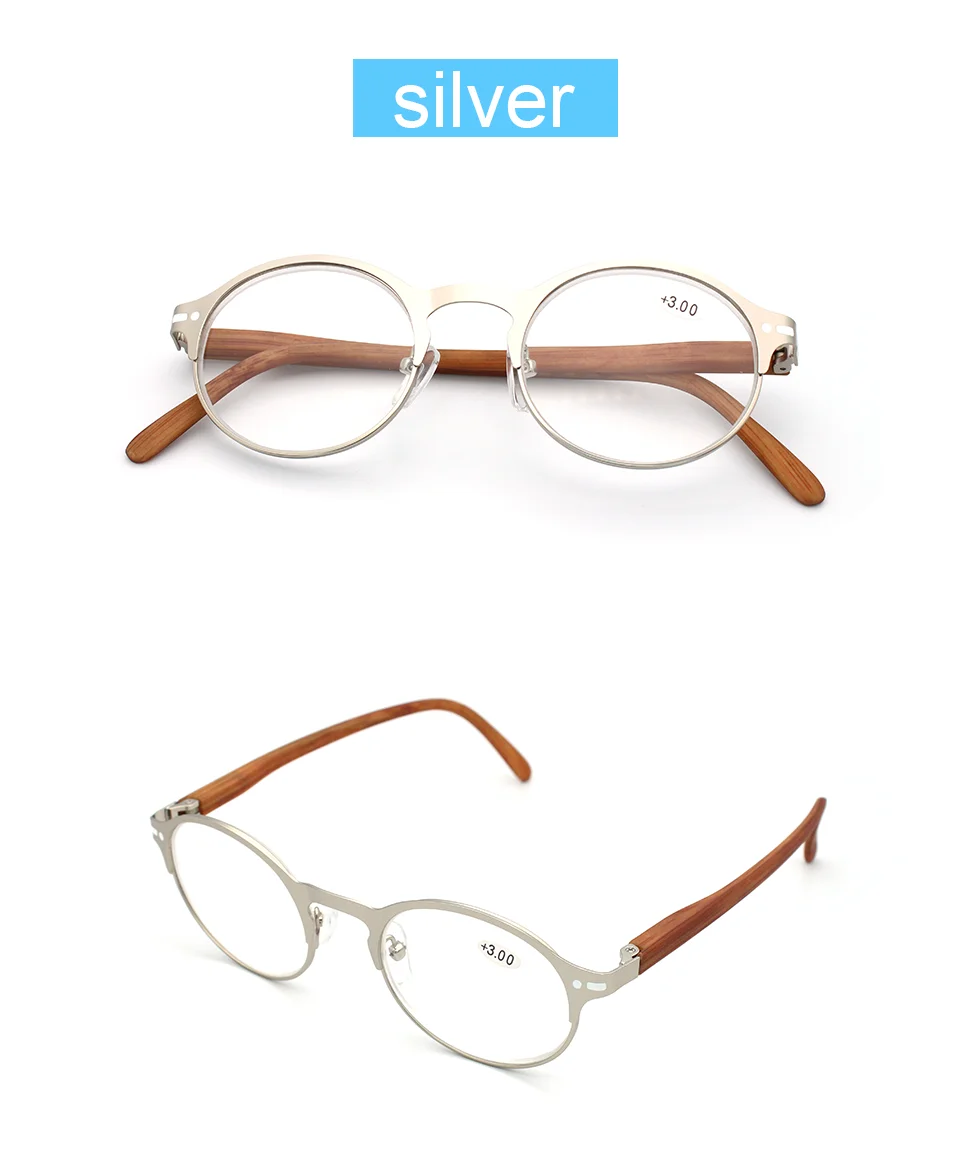 KAEDEK Männer und Frauen ultraleichte Lesebrille Retro-Kunststoff runder Rahmen Federscharnier hochwertige Dioptrienbrille – Detail 6