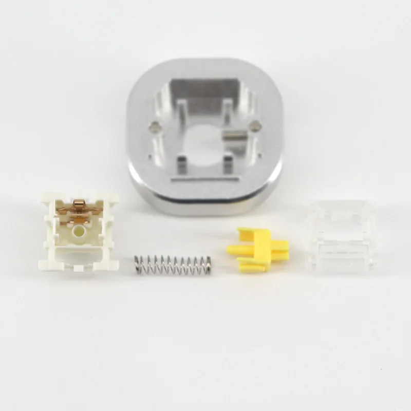 Gateron สวิทช์ SMD 3 Pin สีดำสีแดงสีน้ำตาลสีฟ้าสีเขียวใสสีเหลืองสำหรับคีย์บอร์ด Cherry Mx Mechanical Switches 10Pcs