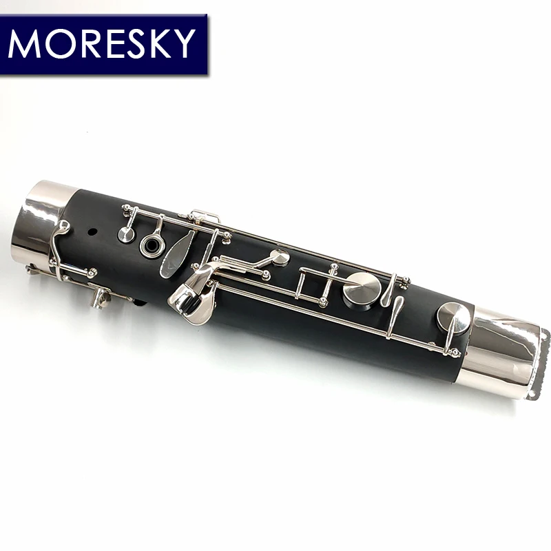 MORESKY Professional C Tone Bassoon cupronickel ومفاتيح مطلية بالنيكل ABS هيكل الباكليت BS126