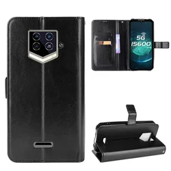 For Oukitel WP15 Case Luxury Leather Flip Wallet Phone Case For Oukitel WP 15 Case Stand Function Card Holder