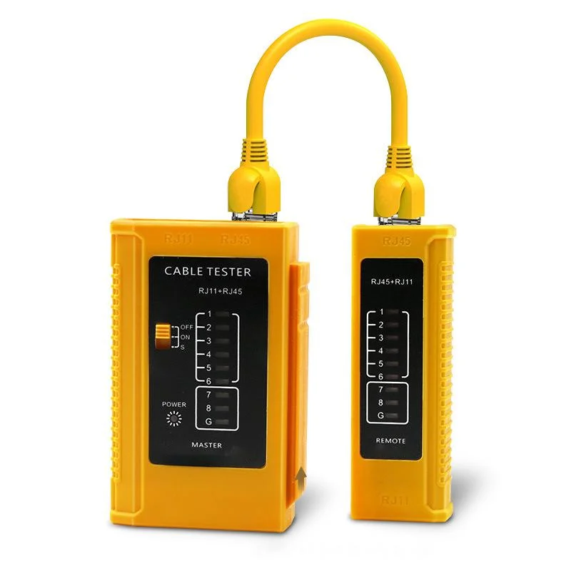 RJ11 RJ45 Cable Tester Network Lan Tester Tool For Telephone Cat5e Cat6a Cat7 Cat8 RJ45 Testing