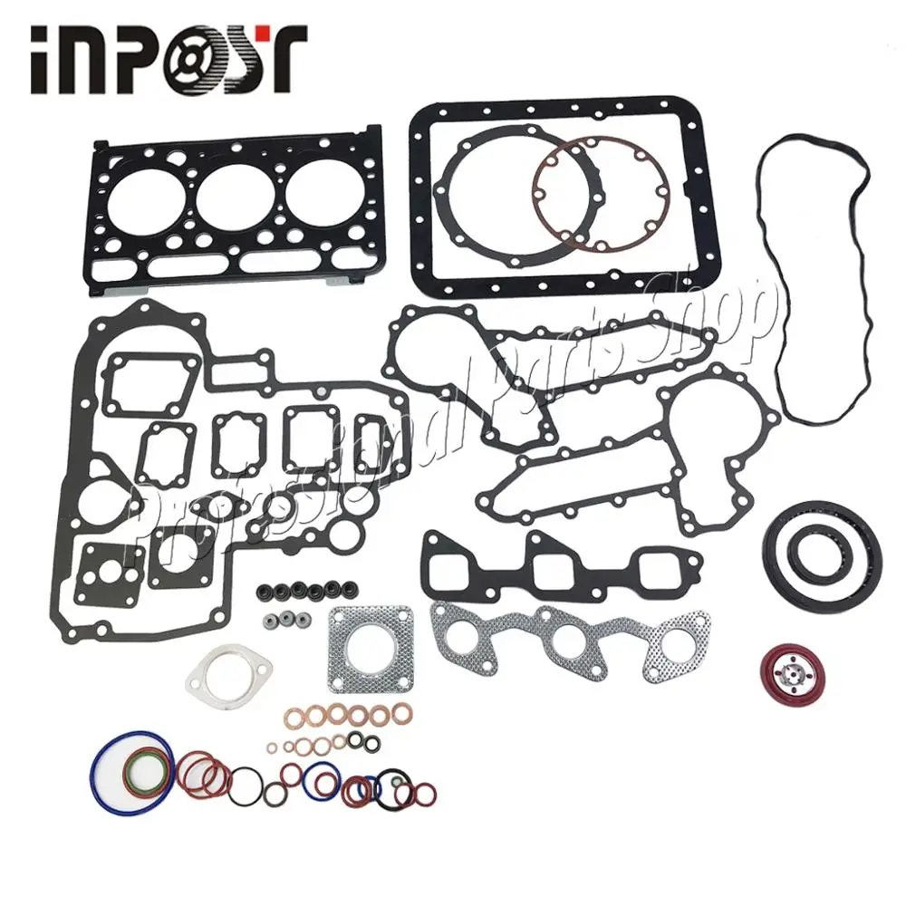 For Kubota D1463 Overhaul Gasket Kit Upper Lower Engine Bobcat 328 325C Skid Loader Excavator