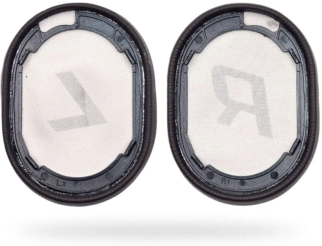 Epositioning Protector de diadema negro, almohadillas para los oídos marrones, cojín, piezas de almohada, funda para Plantronics Backbeat Pro 2