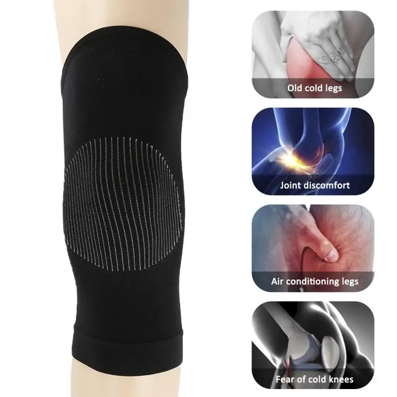 Women's Warm Knee Kneepad Slim Knee Protector Room/Outdoor Breathable Knee Compression Sleeve Thermal Knee Pads To Keep Warm