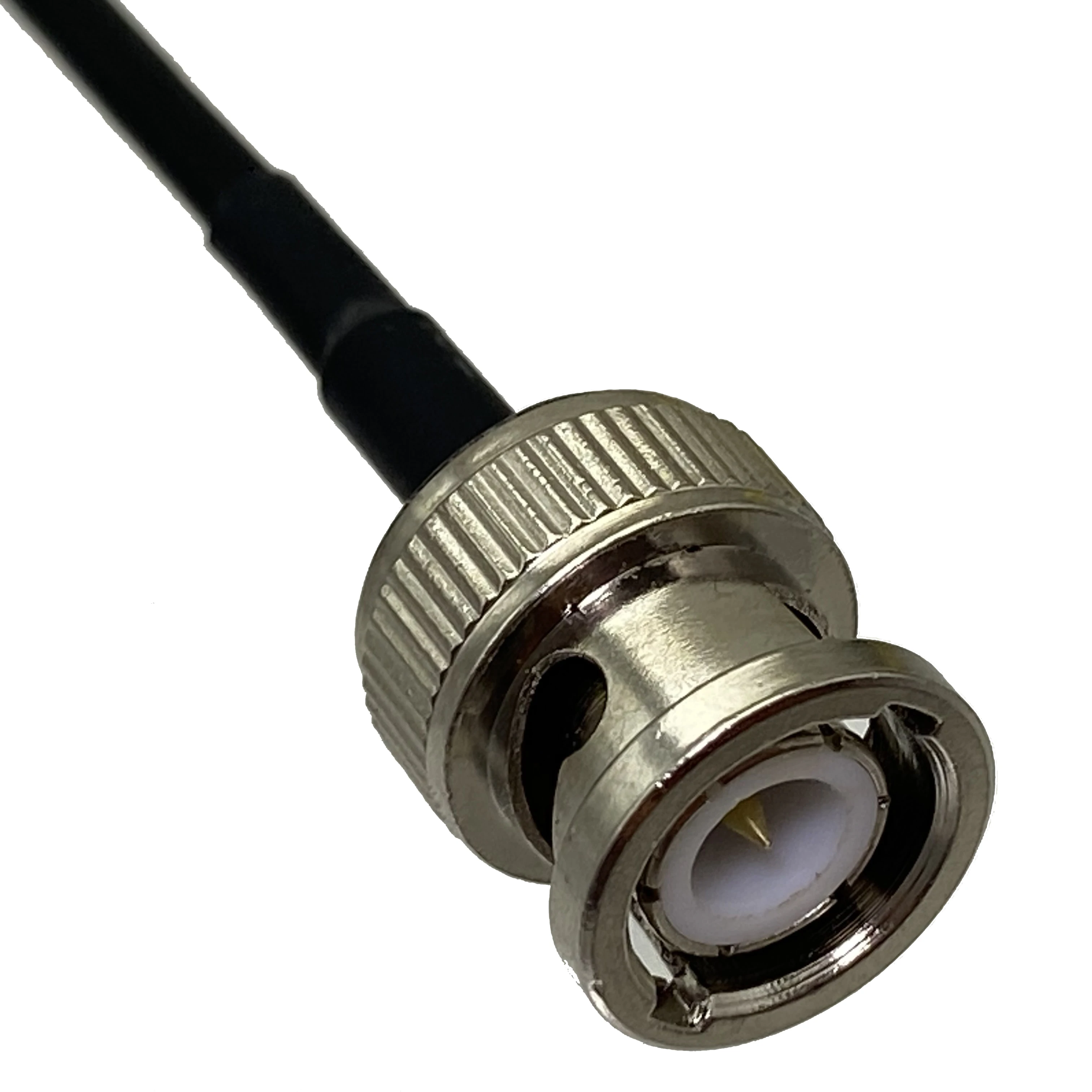 1pce BNC male plug to 3.5mm mono 1/8\