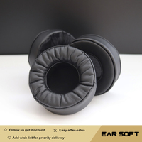 Earsoft Replacement Ear Pads Cushions for Bluedio U UFO HD Bluetooth 5.0 Headphones Earphones Earmuff Case Sleeve Accessories