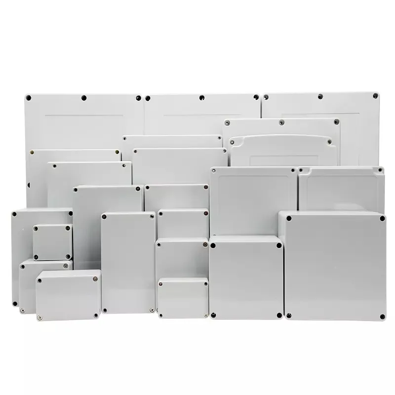 Scatola di recinzione impermeabile IP67 scatola di giunzione in plastica ABS organizzatore scatola di sicurezza elettronica impermeabile scatole di plastica di grandi dimensioni