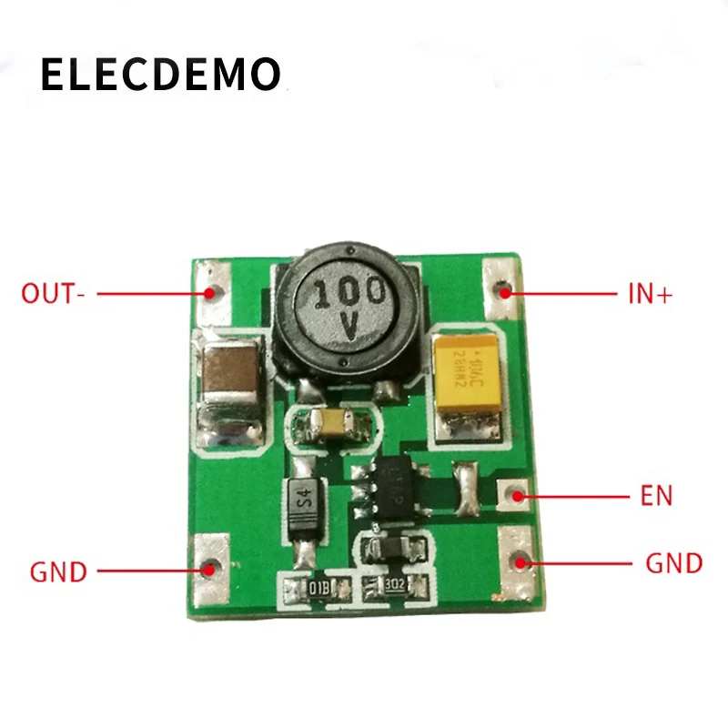 Negative power supply module Positive voltage to negative voltage 5V/12V output Negative voltage conversion module 20mV Low ripp