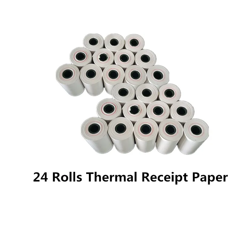 Universal Paper 57x30mm Thermal Receipt Paper for All Mini 58mm Inkless Wireless Bluetooth Thermal Receipt Printer Papel Termica