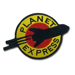 PLANET EXPRESS Parche táctico 3D bordado con velcro – Brazalete