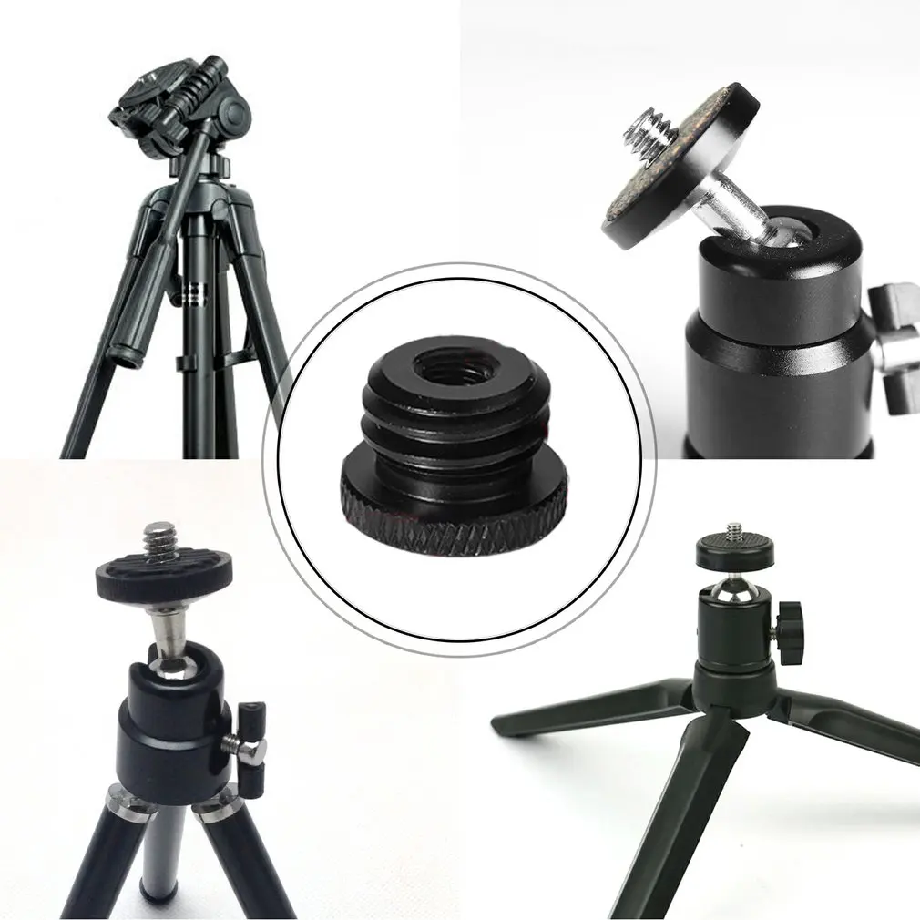 1/4female to 5/8 male Camera Screw Tripod Smooth Surface Clear Thread For All Kinds Of Photographic Equipment Fine Workmanship