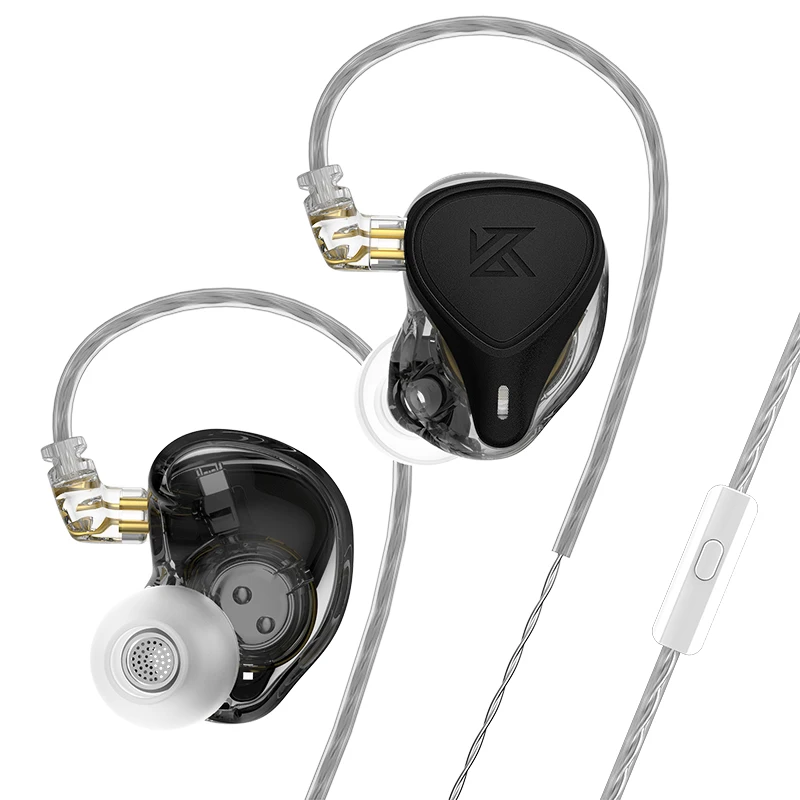 KZ ZEX プロ静電 + ダイナミック + バランスインイヤーイヤホンノイズ
