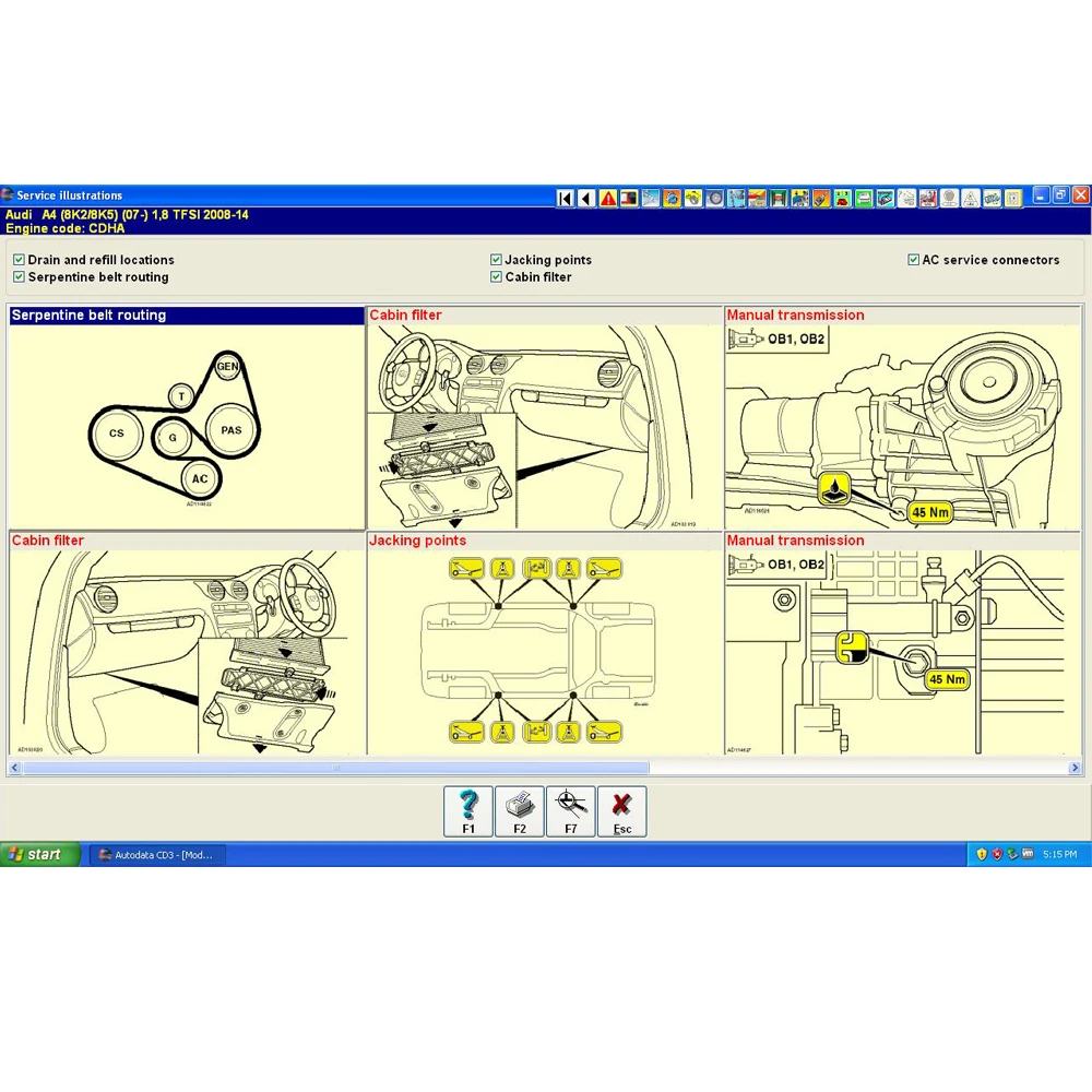 Auto Data 3.45 Latest  2014Version  Car Software Auto Repair Data Install Video Guide Auto-Data OBD2 Diagnoistic Software in CD