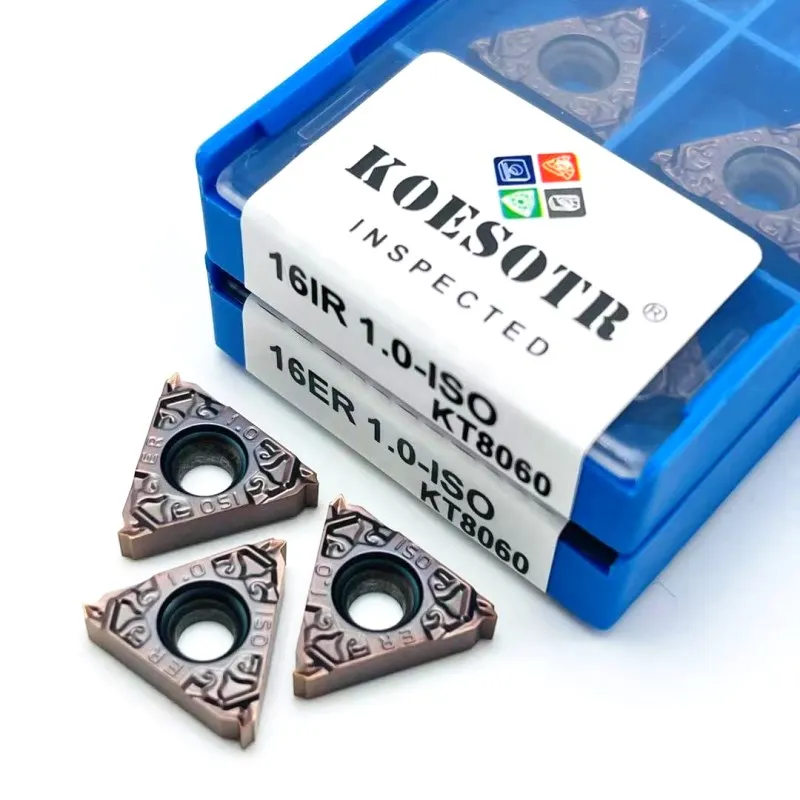 CNC Thread Insert 16ER 16IR: The Real Performance of Internal Thread Inserts in Steel and Stainless Steel Machining