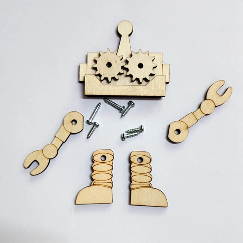 子供用ビジーボードアクセサリーおもちゃDIYモンテッソーリ赤ちゃんのおもちゃ木製感覚活動ボード微細運動能力のための教材