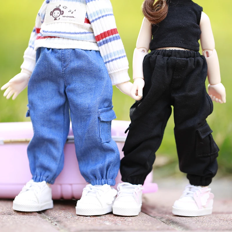 New Doll Blyth Clothes Pocket trousers Fashion jeans for 1/6BJD YOSD,Ob24, Azones Doll Accessories 30cm doll Clothing pants