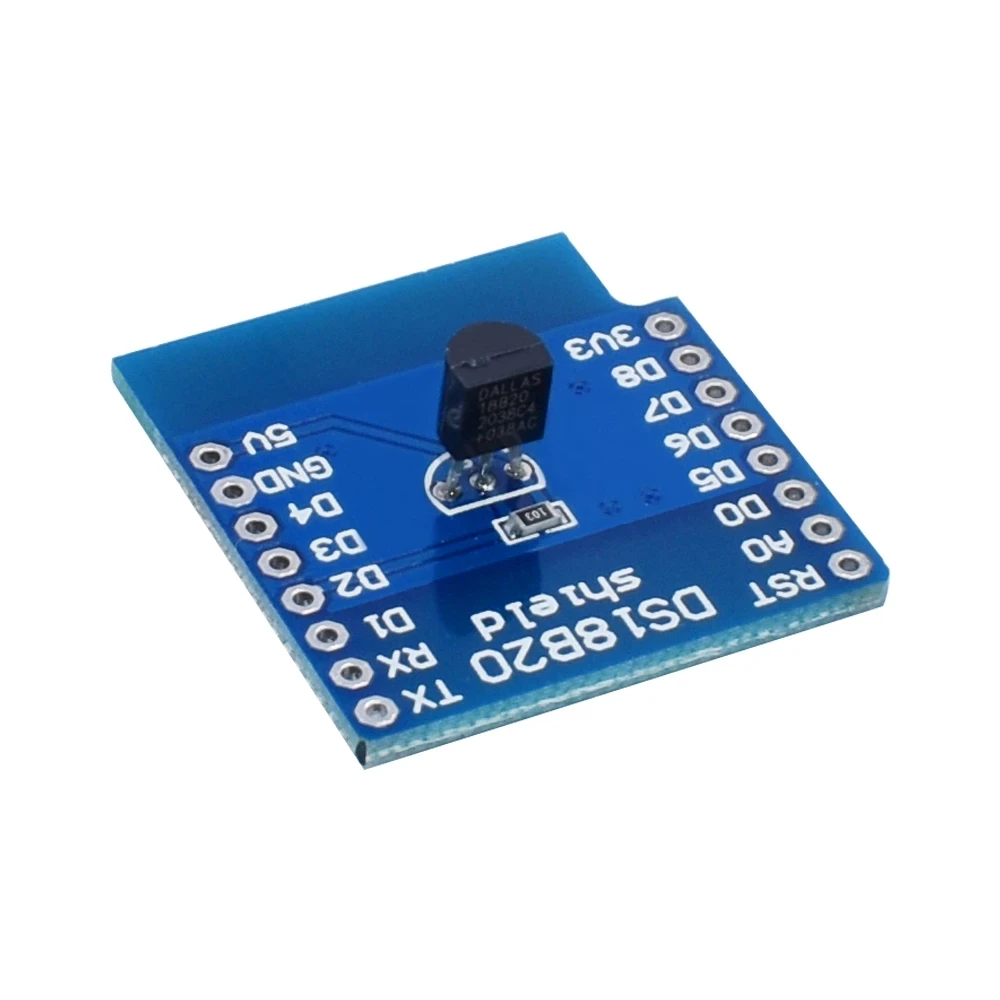 Módulo DS18B20 para D1 MINI DS18B20 Módulo de sensor de medición de temperatura para AEAK d1 mini
