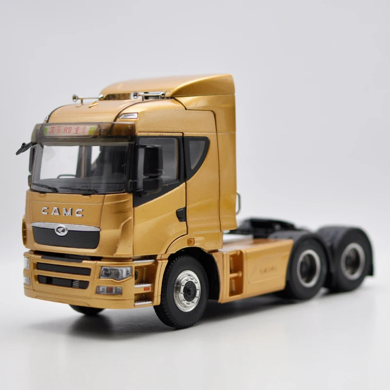 Diecast Heavy Truck Tractor Models 1:28 Alloy Vehicle Model Metal  Adult Collection Show Souvenir Boy Gift Display Ornament Show