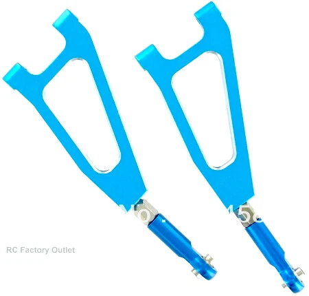 

860002N Front Upper suspension Arm(Al.) 2P HSP 1/8th rc Cars Upgrade 94860/94760/94060