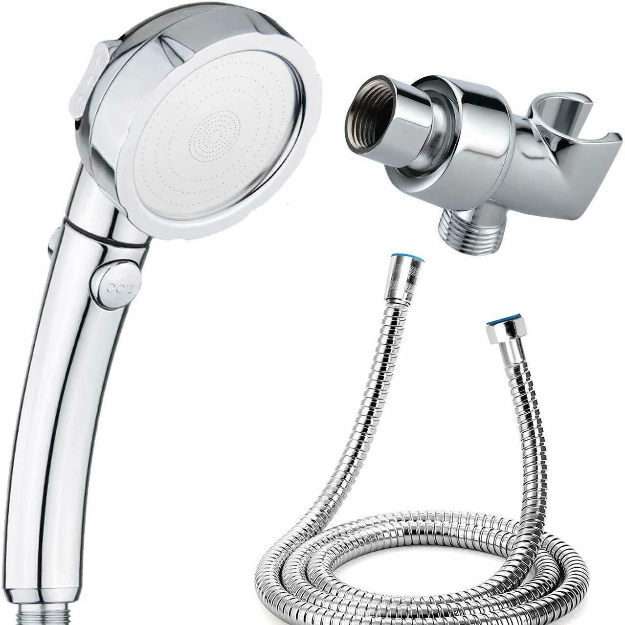 Bathroom Stainless Steel Shower Set Household Multifunctional 3 In 1 High Pressure Shower Head Hand Shower Complete Shower Set