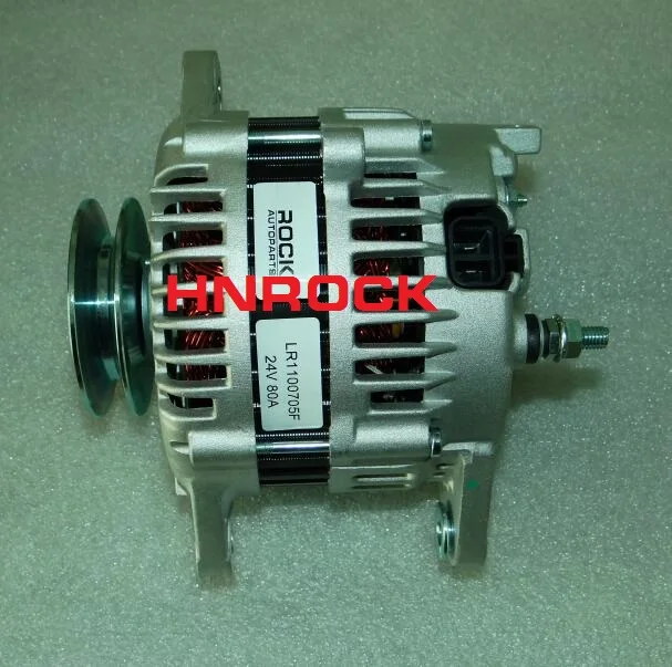 NEW 24V 80A ALTERNATOR  LR1100705F LR1100705G 231000W802 2506133 2506133 LR1100705F LR1100705G TD42T FOR PRIMERA 2.0